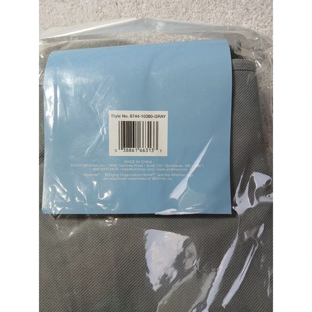 Whitmor Underbed STORAGE BAG 18x42x8